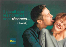 Couples - Carte Publicitaire Jules - CPM - Carte Neuve - Voir Scans Recto-Verso - Koppels
