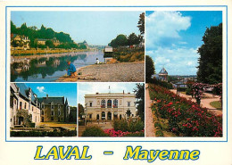 53 - Laval - Multivues - Fleurs - CPM - Voir Scans Recto-Verso - Laval