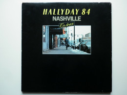 Johnny Hallyday Coffret Deux 33Tours Vinyles Johnny 84 Nashville En Studio - Andere - Franstalig