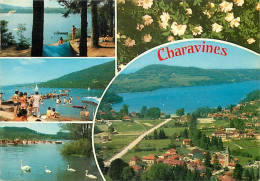 38 - Charavines - Multivues - Le Lac De Paladru - Fleurs - CPM - Voir Scans Recto-Verso - Charavines