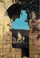 24 - Dordogne - Le Château De Laussel Vu Des Ruines Du Château De Comarque - CPM - Voir Scans Recto-Verso - Sonstige & Ohne Zuordnung