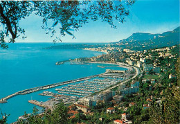 06 - Menton - Vue Générale De Menton, Et Au Fond Cap-Martin - CPM - Carte Neuve - Voir Scans Recto-Verso - Menton