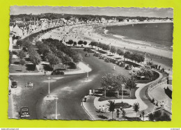 44 LA BAULE N°302 L'Esplanade Du Casino Vue De L'Hôtel Majestic Autos Hotchkiss Citroën Traction Renault 4CV Plage - La Baule-Escoublac