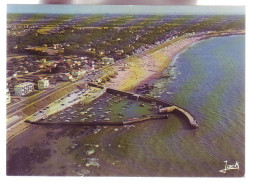 44 - SAINT-MICHEL-CHEF-CHEF - VUE AERIENNE DU PORT ET DE LA PLAGE - 12518 - Saint-Michel-Chef-Chef