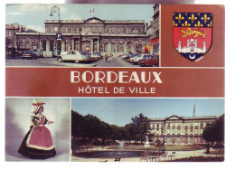 33 - BORDEAUX - MULTIVUES DE LA VILLE - AUTOMOBILE - 12419 - Bordeaux
