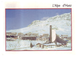 38 - L''ALPE-D''HUEZ - VUE GENERALE DE LA STATION EN HIVER - 12197 - Sonstige & Ohne Zuordnung