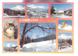 74 - COMBLOUX - MULTIVUES DE LA STATION EN HIVER - 12135 - Combloux