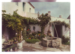 17 - ILE-D''OLERON - COUR INTERIEURE D''UNE MAISON OLERONAISE - 11934 - Ile D'Oléron