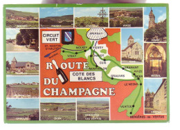 51 - ROUTE DU CHAMPAGNE - COTE DES BLANCS - MULTIVUES - 11757 - Autres & Non Classés