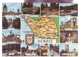 85 - MULTIVUES DES VILLES DE VENDEE - 10233 - Otros & Sin Clasificación