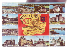 49 -  MULTIVUES DES  VILLES DE  MAINE ET LOIRE - 10223 - Otros & Sin Clasificación