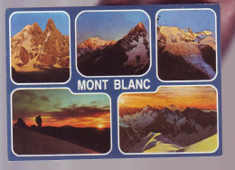 74 - CHAINE DU MONT-BLANC - MULTIVUES - 19191 - Sonstige & Ohne Zuordnung