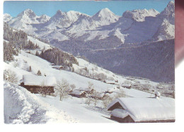 74 - CHAINE DES ARAVIS - VUE GENERALE SOUS LA NEIGE - 19997 - Other & Unclassified