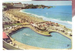 64 - BIARRITZ - LA GRANDE PLAGE ET LE CASINO BELLEVUE - 19794 - Biarritz