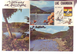 63 - LE LAC CHAMBON - MULTIVUES - 19783 - Andere & Zonder Classificatie