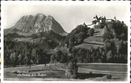 10551108 Gruyeres FR Feldpost Chateau Moleson X 1940 Gruyeres - Otros & Sin Clasificación
