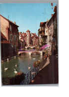 ANNECY 74 - Le Vieux Quartiers Le Canal Du Thiau Cygne Blanc - Annecy