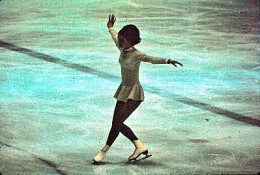 Diapositive Diapo Jeux Olympiques D'Hiver GRENOBLE 1968  Patinage Artistique Peggy Fleming - Diapositives (slides)