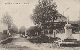 X121225 HAUTE GARONNE SALIES DU SALAT AVENUE DES BAINS. - Salies-du-Salat