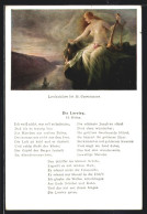 AK Loreleyfelsen Mit Loreley, Gedicht  - Fairy Tales, Popular Stories & Legends