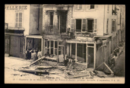 51 - REIMS - BOMBARDEMENT DE REIMS - PAPETERIE DE LA MUTUALITE PLACE DU PALAIS DE JUSTICE - Reims