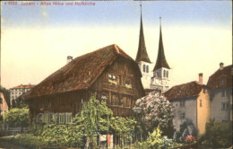 10550859 Luzern LU Luzern Kirche X 1915 Luzern - Andere & Zonder Classificatie