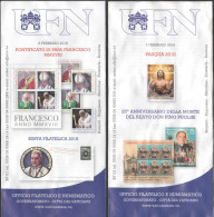 Vaticano 2018 15 Bollettini Ufficiali Emissioni Filatelico-numismatiche - Storia Postale