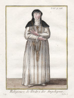 Religieuse De L'Ordre Des Angeliques - Sœurs Angéliques De Saint-Paul Angelic Sisters Of Saint Paul / Monast - Estampes & Gravures