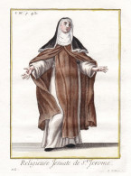 Religieuse Jesuate De S.te Jerome - Religieux Jesuate De S.te Jerome Jesuati Jesuaten / Monastic Order Mönchs - Estampes & Gravures