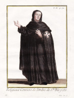 Religieux Convers De L'Ordre De S.te Birgitte - Birgittinorden Bridgettines Erlöserorden / Monastic Order Mö - Prints & Engravings