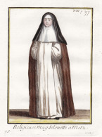 Religieuse Magdelonette A Metz - Madelonnettes Metz / Monastic Order Mönchsorden Ordenstracht / Costume Trach - Prints & Engravings