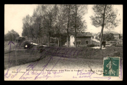 55 - BANNONCOURT - LA ROUTE DE VERDUN - LE PASSAGE A NIVEAU - EDITEUR URBAIN - Sonstige & Ohne Zuordnung