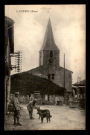 55 - LEMMES - L'EGLISE - CHIENS - MILITAIRES - Sonstige & Ohne Zuordnung