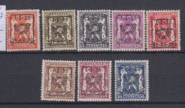 BELGIË - OBP - 1939 - PRE 420/27 (16 Type D) - MH* - Typografisch 1936-51 (Klein Staatswapen)