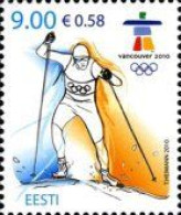 2010 697 Estonia Winter Olympic Games, Vancouver MNH - Estonia