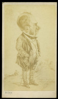 CDV De Etienne Carjat  Circa 1860/70 Photographie Albuminée  Caricature  CDV18B - Ancianas (antes De 1900)