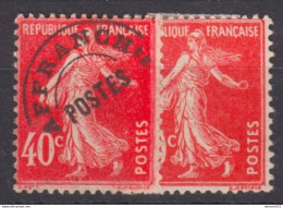 JAMAIS VU  NUANCE ROUGE ECARLATE Avec VAR  "petit T" N°64b Neuf(*) TBE Cote ??>135€ - 1893-1947