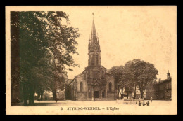 57 - STYRING-WENDEL - L'EGLISE - Autres & Non Classés