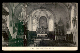 57 - LOUDREFING - LAUTERFINGEN - INTERIEUR DE L'EGLISE - Andere & Zonder Classificatie