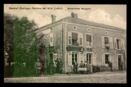 57 - AZOUDANGES - MAIZIERE LES VIC - LA GARE DE CHEMIN DE FER - RESTAURANT BOURGEOIS - Sonstige & Ohne Zuordnung