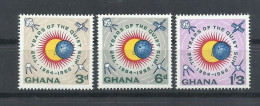 GHANA   YVERT   156/58   MNH  ** - Ghana (1957-...)