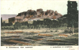 CPA Carte Postale  Grèce Athènes Acropole 1916  VM81112 - Grecia