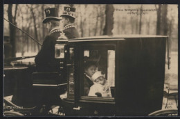 AK Prinz Wilhelm Von Preussen, Spazierfahrt Im Tiergarten  - Familles Royales