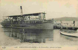 83 - Sablettes Les Bains - Le Débarcadère - Arrivée Du Bateau - Animée - CPA - Voir Scans Recto-Verso - Autres & Non Classés