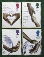 50 Years Of National Health Service (Mi 1754-1757) 1998 Used Gebruikt Oblitere ENGLAND GRANDE-BRETAGNE GB GREAT BRITAIN - Used Stamps