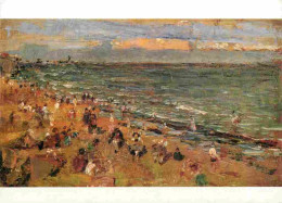 Art - Peinture - Joseph Syddall - Beach Scene - Chesterfield Museum Art Gallery - CPM - Carte Neuve - Voir Scans Recto-V - Paintings