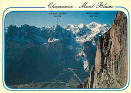 74 - Chamonix - Mont-Blanc - Panorama Sur Le Massif Du Mont-Blanc Depuis Le Brévent - CPM - Voir Scans Recto-Verso - Chamonix-Mont-Blanc