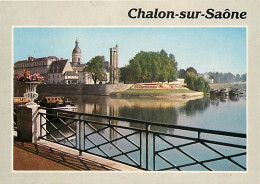 71 - Chalon Sur Saone - Quai De La Saône - CPM - Voir Scans Recto-Verso - Chalon Sur Saone