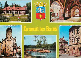 70 - Luxeuil Les Bains - Multivues - Blasons - CPM - Voir Scans Recto-Verso - Luxeuil Les Bains