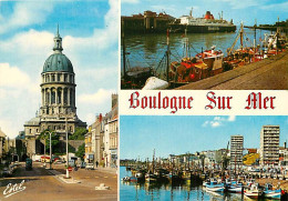 62 - Boulogne Sur Mer - Multivues - Bateaux - CPM - Voir Scans Recto-Verso - Boulogne Sur Mer